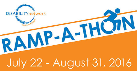 Ramp-a-thon July 22-August 31, 2016
