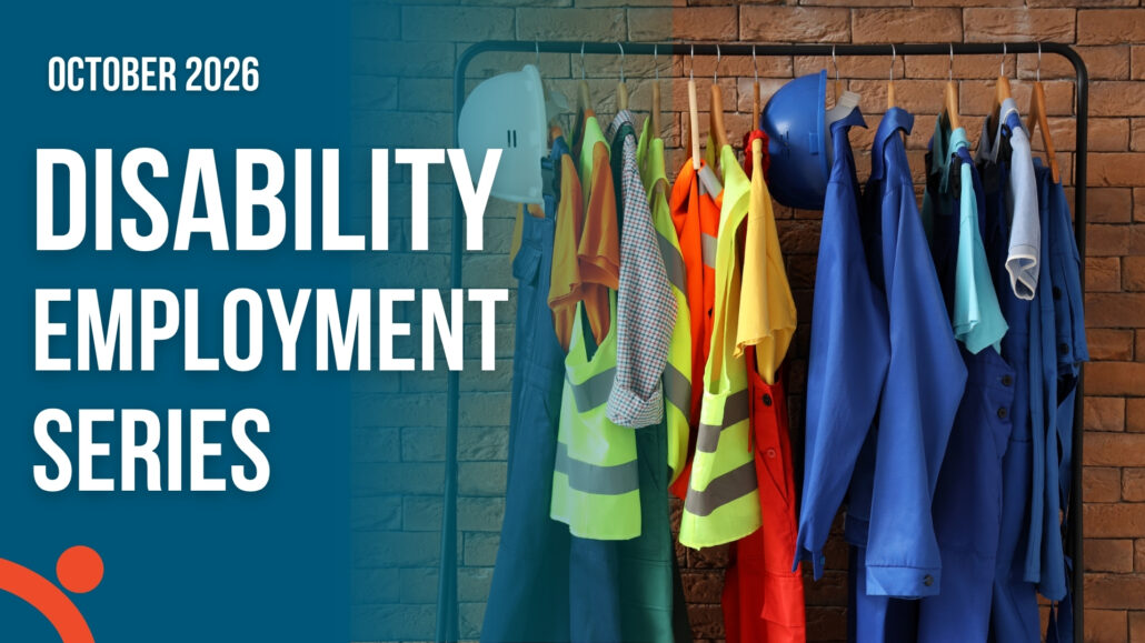 This October, Disability Network Southwest Michigan is offering a three-part virtual learning series focused on disability and employment. Whether you are a person with a disability, an employer, a coworker, or someone who supports people with disabilities, these sessions will provide practical information you can use in the workplace.