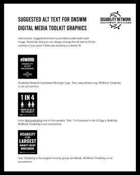 Cover of suggested alt text document.